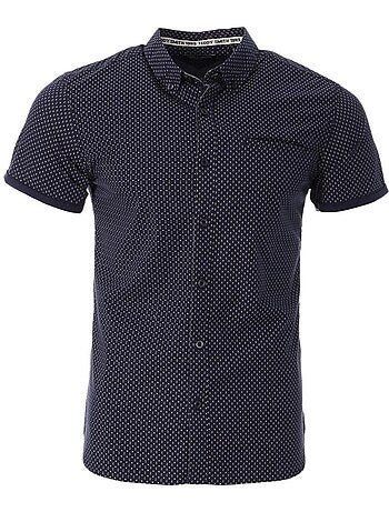 Camisa de homem teddy smith cut mc 10711556d com padrão marinho