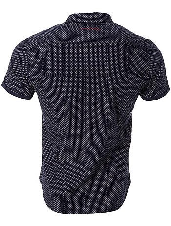 Chemise de Manga Curta Azul-Marinho para Homem Teddy Smith 10711556D