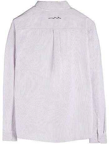 Camisa de Homem Teddy Smith Stanley com Riscas Cor-de-Rosa