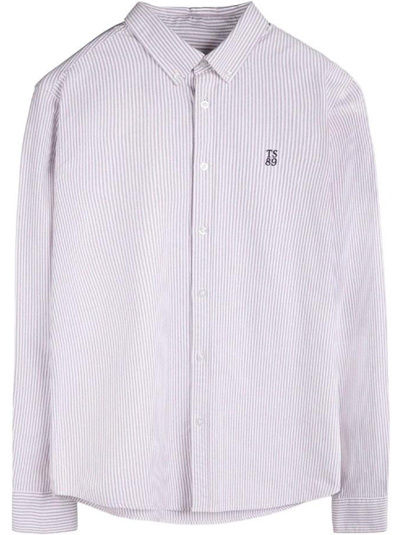 Camisa de Homem Teddy Smith Stanley com Riscas Cor-de-Rosa Rosa - Kiabi