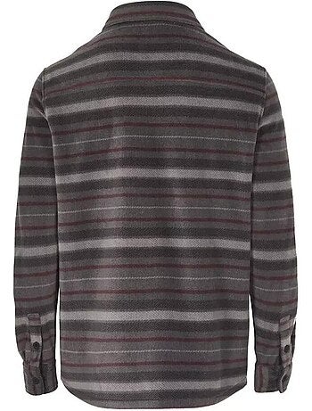 Camisa de Lã O'Neill Superfleece Cinzenta e Bordô para Homem