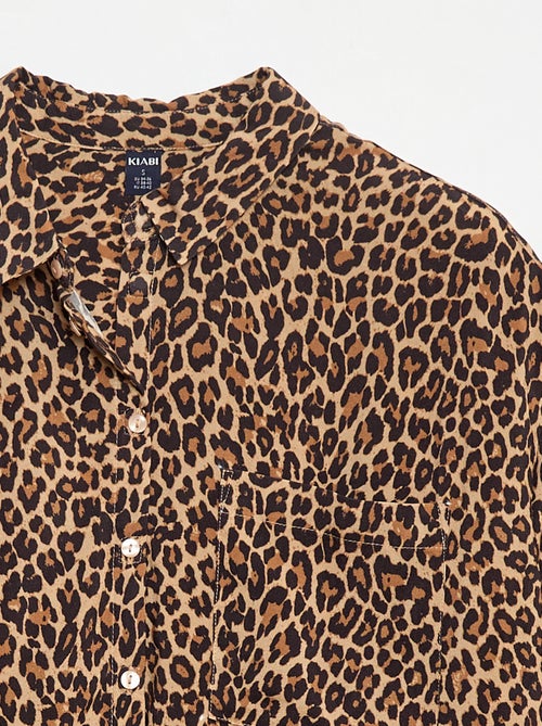 Camisa de leopardo - So Easy - Kiabi