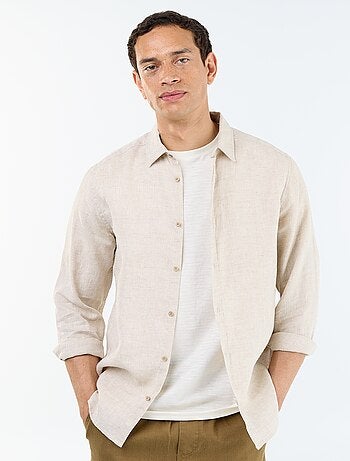 Camisa de linho