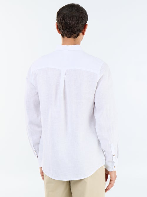 Camisa de linho - Kiabi