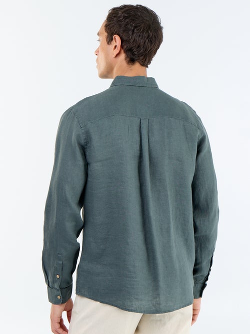 Camisa de linho - Kiabi