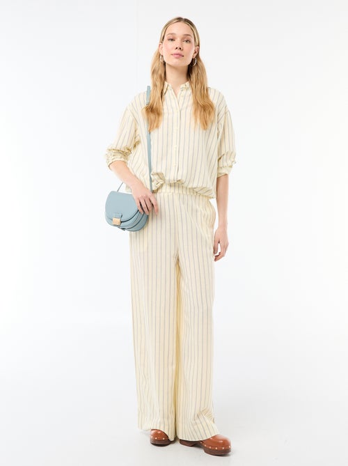 Camisa de linho misto - Kiabi