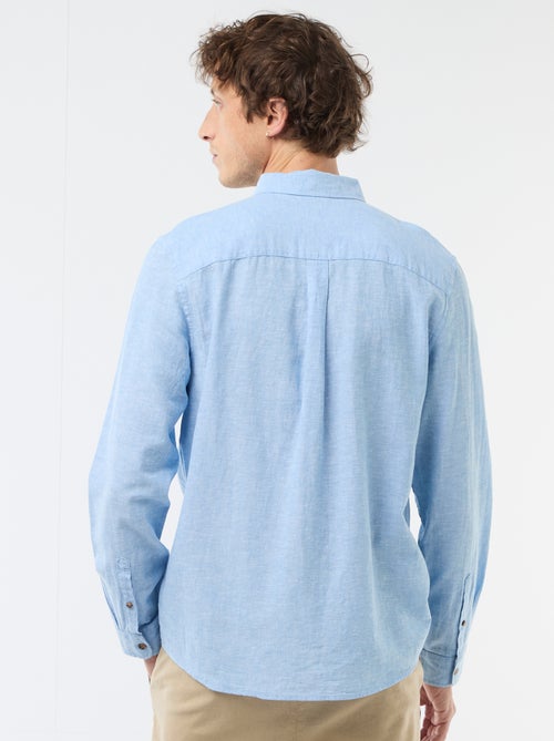 Camisa de linho misto - Kiabi