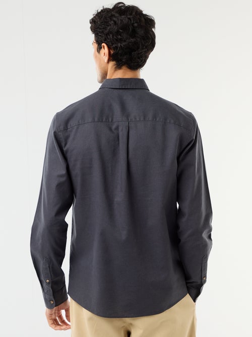 Camisa de linho misto - Kiabi Camisa de linho misto - Kiabi