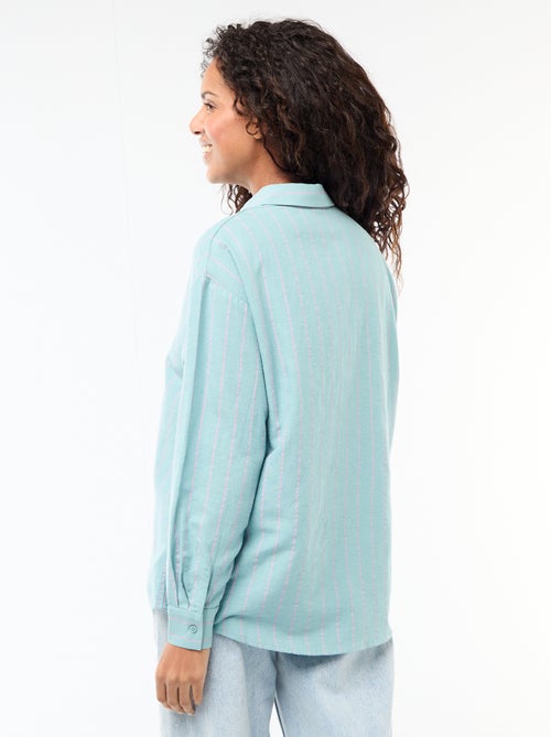 Camisa de linho misto - Kiabi