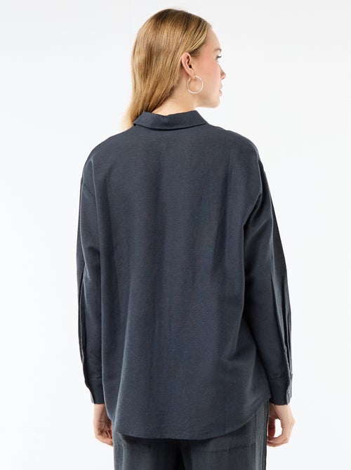 Camisa de linho misto - Kiabi