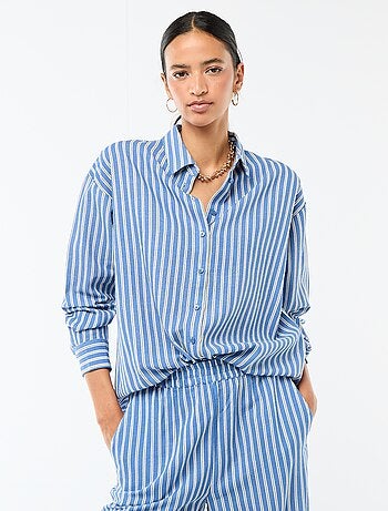 Camisa de linho misto