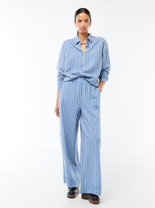 Camisa de linho misto - Kiabi