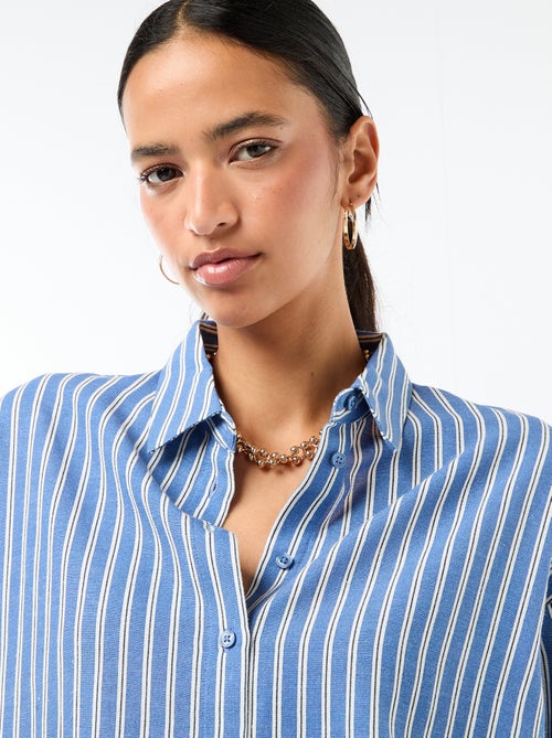 Camisa de linho misto - Kiabi