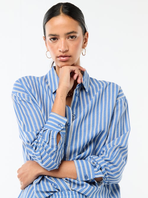 Camisa de linho misto - Kiabi