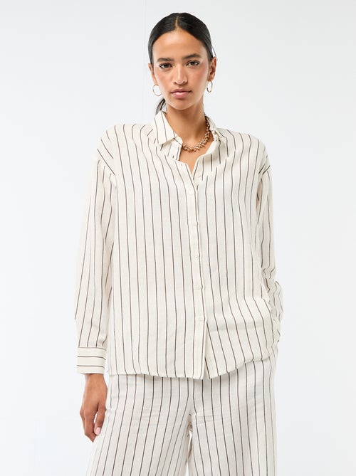 Camisa de linho misto - Kiabi