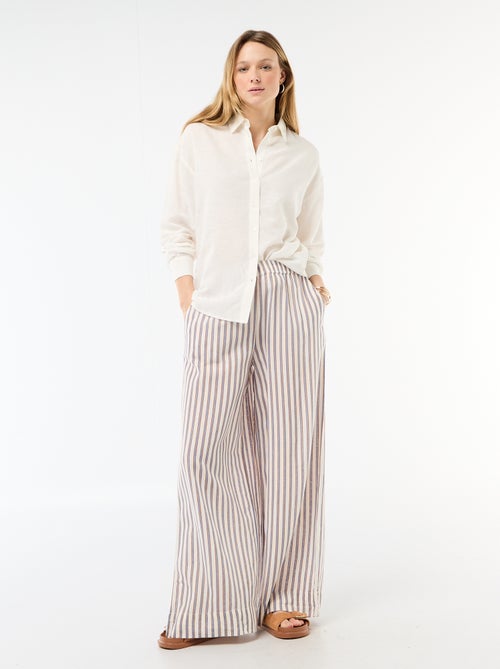 Camisa de linho misto - Kiabi