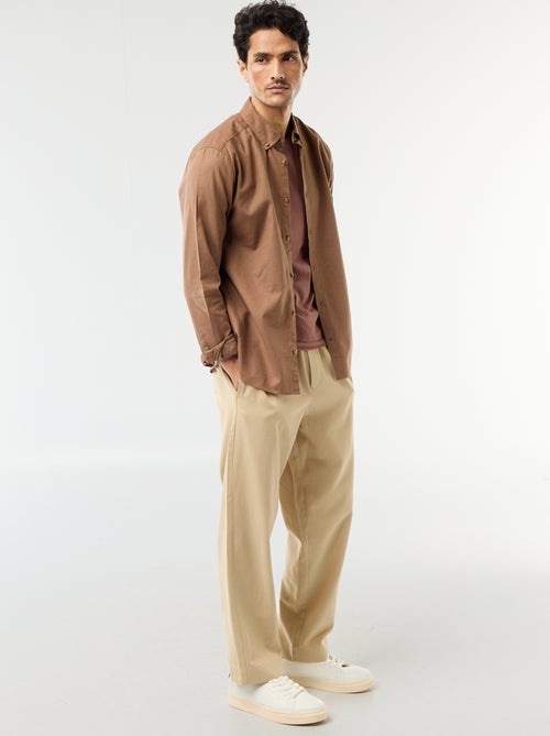 Camisa de linho misto - Kiabi