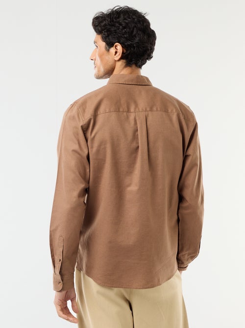 Camisa de linho misto - Kiabi