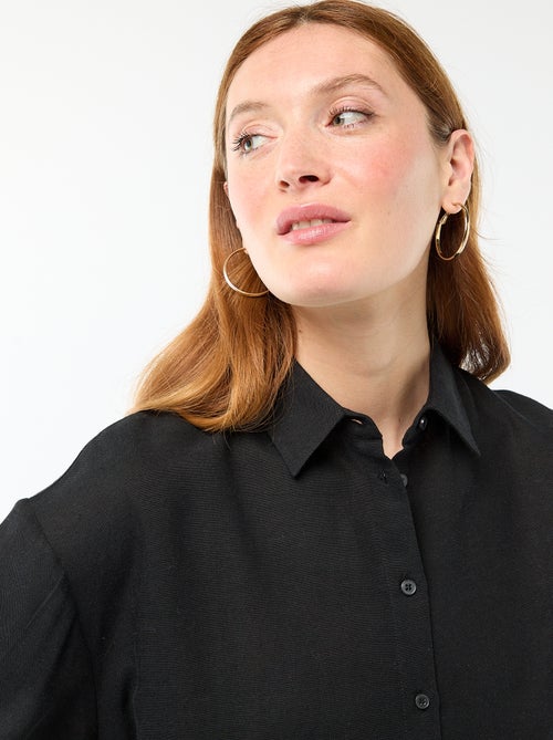 Camisa de linho misto - Kiabi