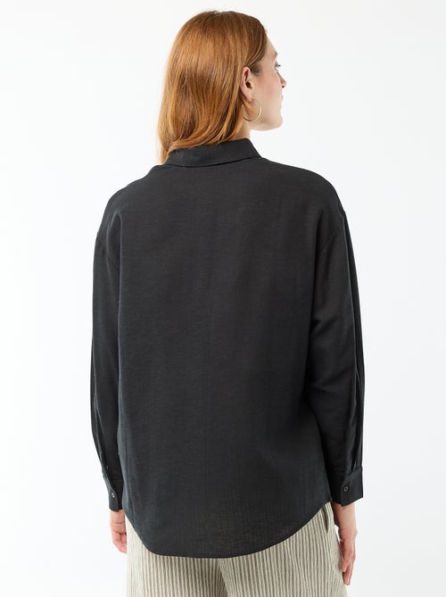 Camisa de linho misto - Kiabi