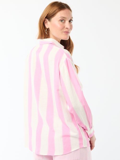 Camisa de linho misto - Kiabi