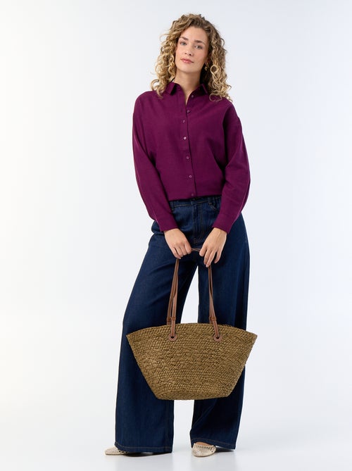 Camisa de linho misto - Kiabi