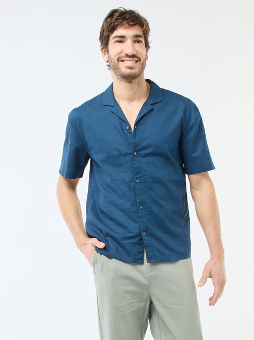 Camisa de linho misturado - Kiabi