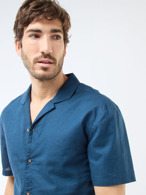 Camisa de linho misturado - Kiabi