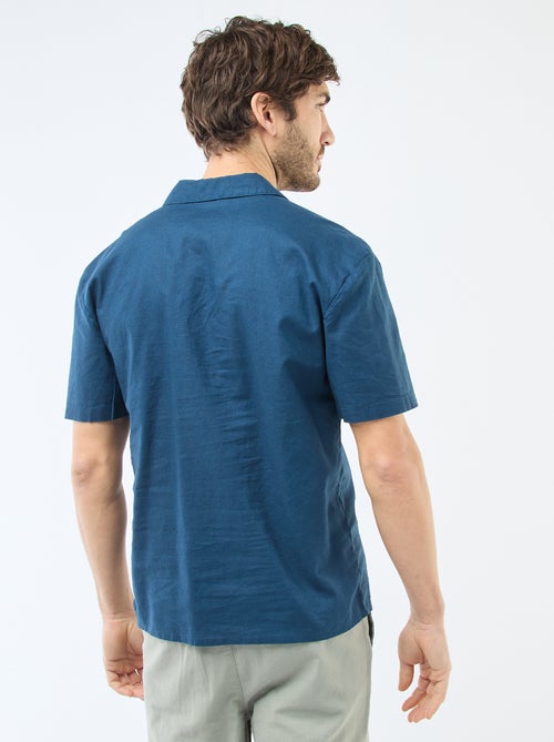 Camisa de linho misturado - Kiabi