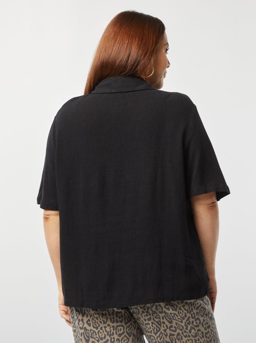 Camisa de linho misturado - Kiabi