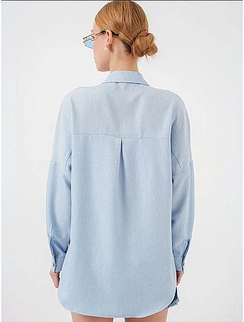Camisa de linho oversize bdart