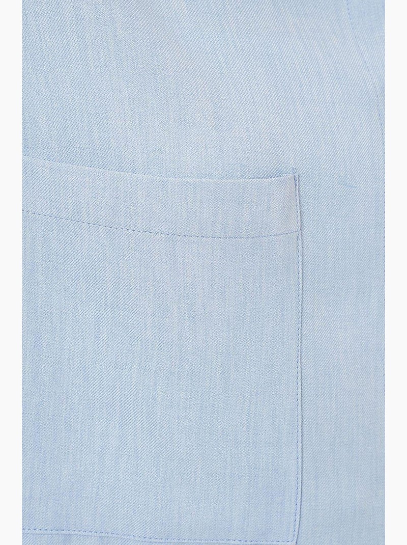Camisa de linho oversize bdart Azul claro - Kiabi
