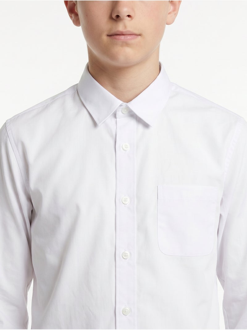 Camisa de manga comprida - Yves Enzo Branco - Kiabi