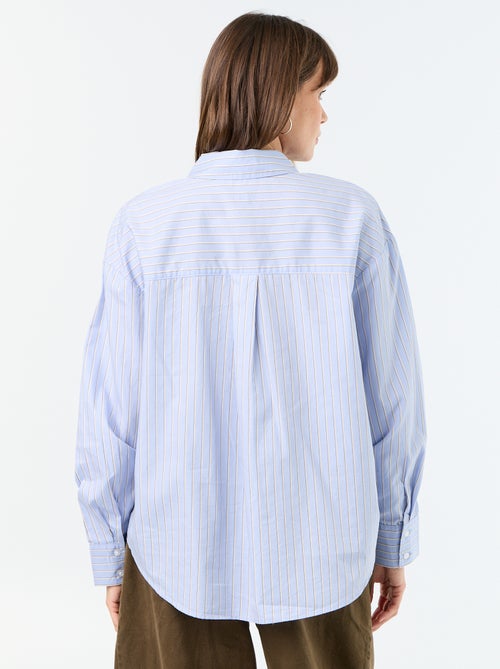 Camisa de manga comprida - Kiabi Camisa de manga comprida - Kiabi