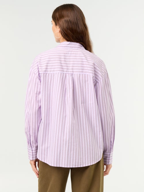 Camisa de manga comprida - Kiabi Camisa de manga comprida - Kiabi