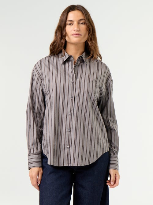 Camisa de manga comprida - Kiabi