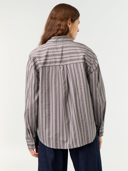 Camisa de manga comprida - Kiabi