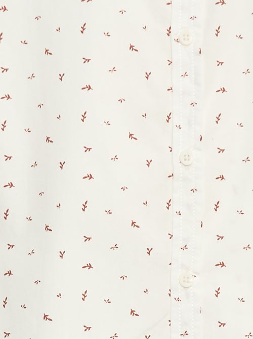 Camisa de manga curta às riscas - Kiabi