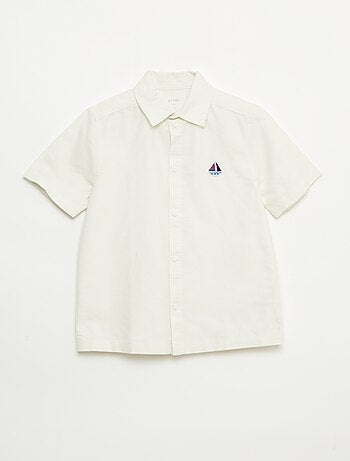 Camisa de manga curta