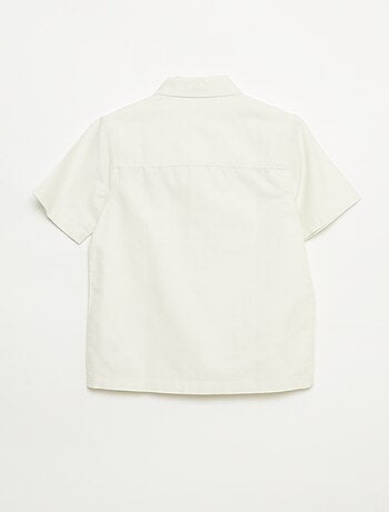 Camisa de manga curta