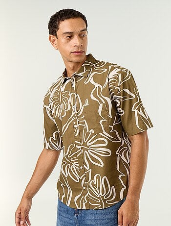 Camisa de manga curta