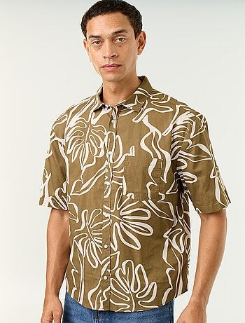 Camisa de manga curta