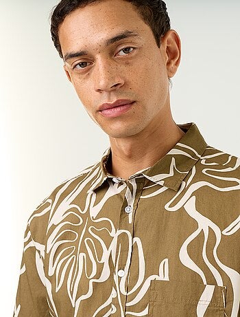 Camisa de manga curta