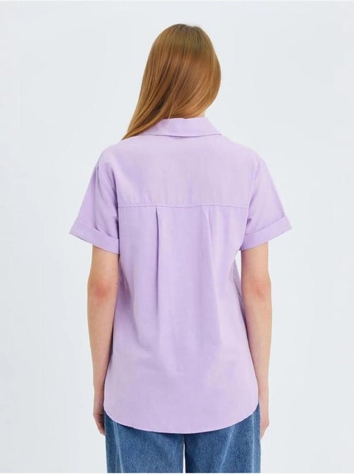 Camisa de manga curta com bolsos mixray - Kiabi Camisa de manga curta com bolsos mixray - Kiabi