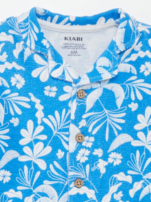 Camisa de manga curta com motivo - Kiabi