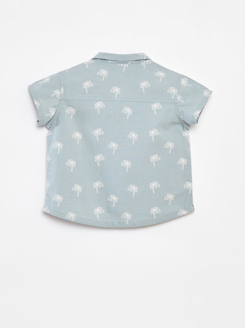 Camisa de manga curta com motivo - Kiabi