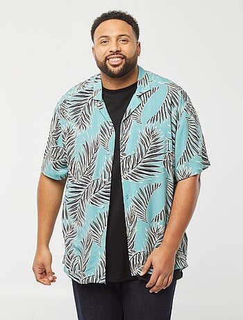 Camisa de manga curta com motivo