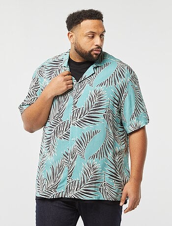 Camisa de manga curta com motivo