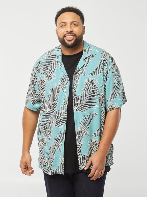 Camisa de manga curta com motivo - Kiabi