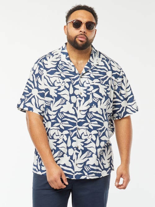 Camisa de manga curta com motivo - Kiabi